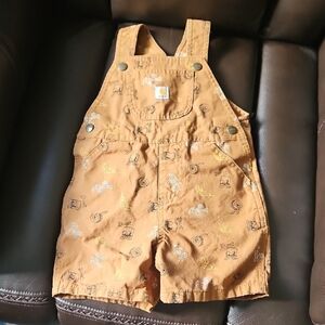 EUC Carhartt Brown Workwear Overalls